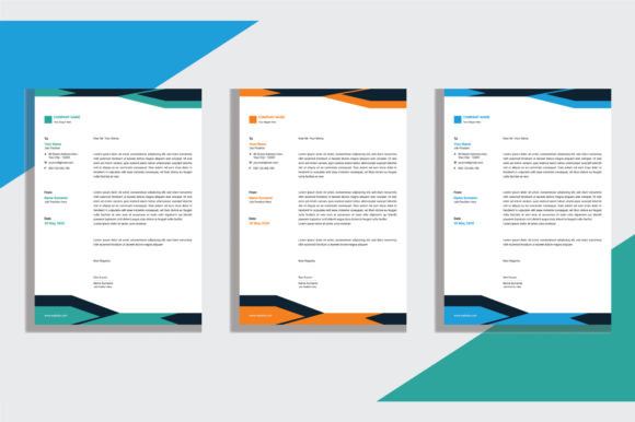 Download Letterhead or Resume CV Template. - Cv template Collection
